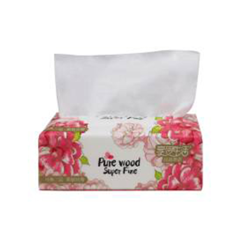 Household portable bag-packed facial tissue