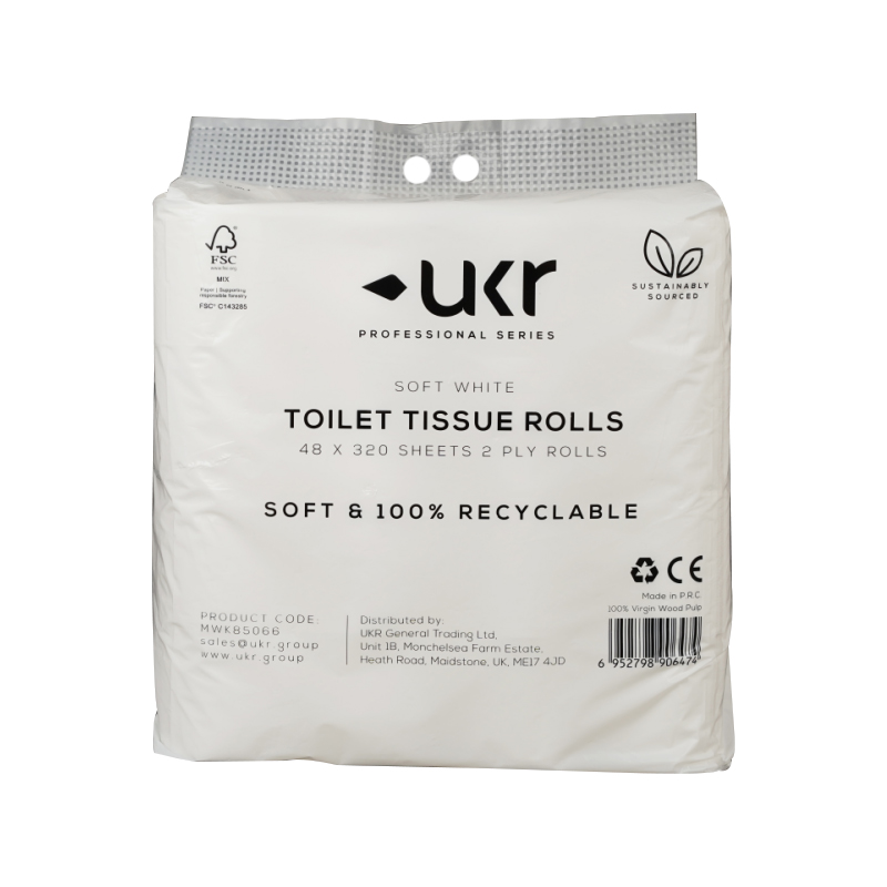 Household bathroom water-soluble small roll toilet paper