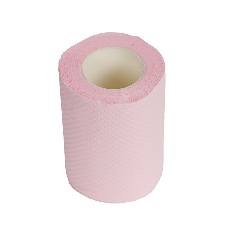 Pink home bathroom hotel pink toilet paper roll